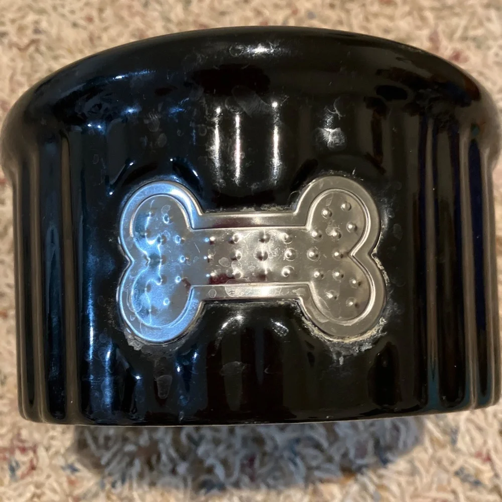 Black Pet Bowl